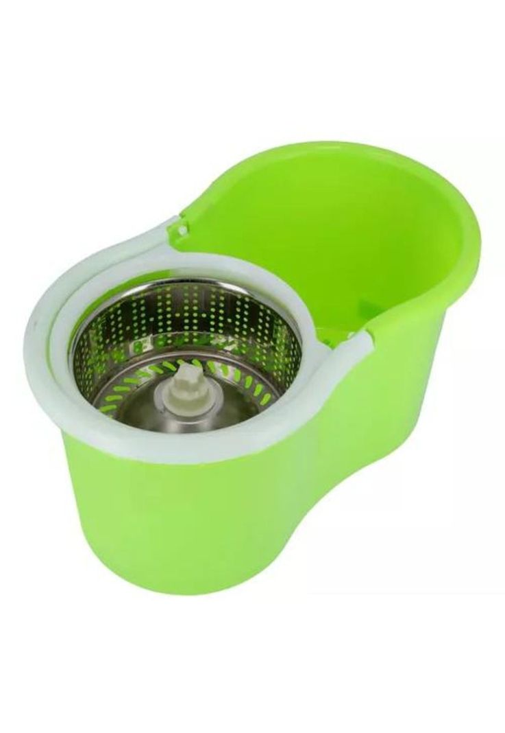 Trapeador giratorio para piso con mopa gir verde-3