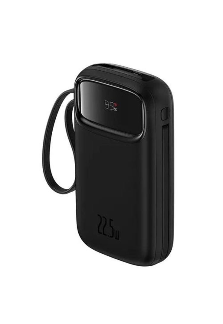 Power bank Baseus lightning y tipo C 20000 mAh 22.5W negro-1