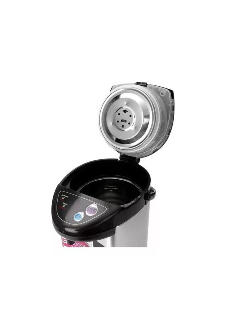 Termo hervidor eléctrico dispensador gran capacidad 6.8L, color plateado-2