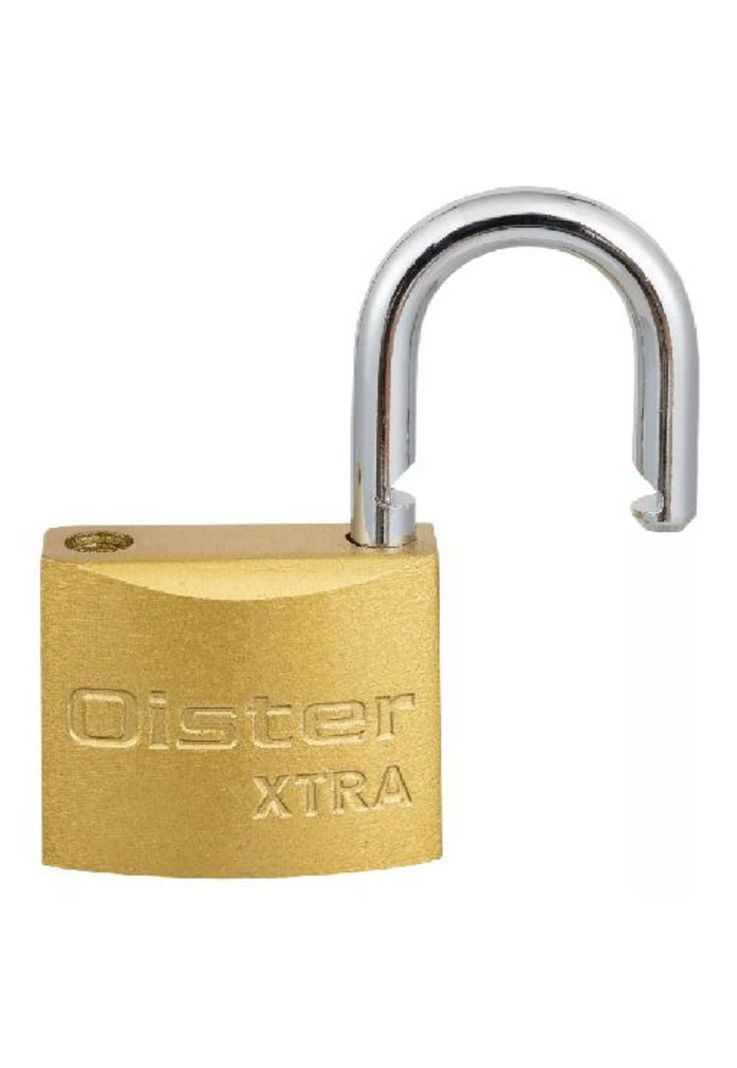 Candado oister xtra 30mm fierro bronceado color amarillo-2