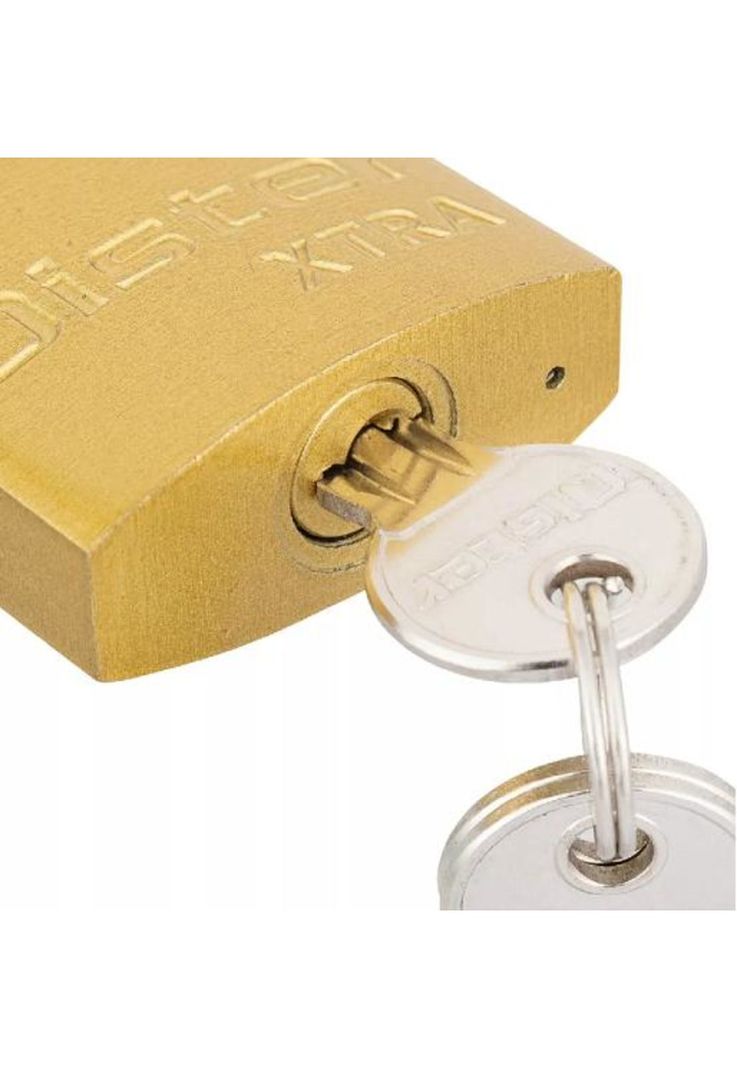 Candado oister xtra 30mm fierro bronceado color amarillo-3