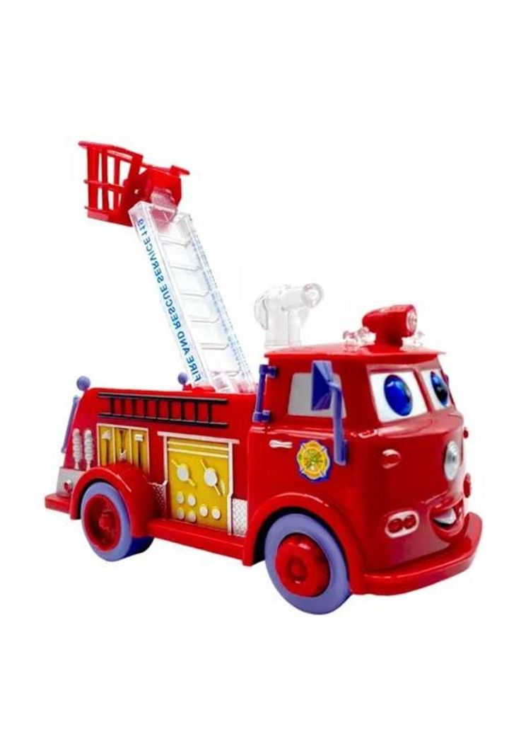 Camión de bomberos juguete color rojo-1