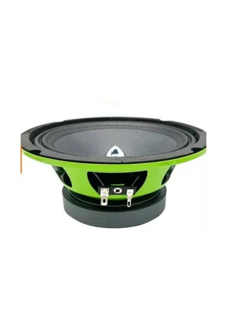 Parlante medio para auto 600W 16.7cm redondo 6.4", color negro-1