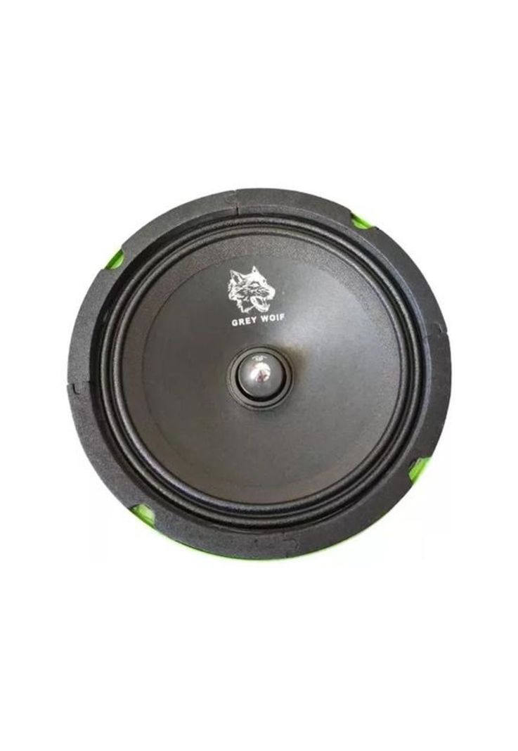 Parlante medio para auto 600W 16.7cm redondo 6.4", color negro-4