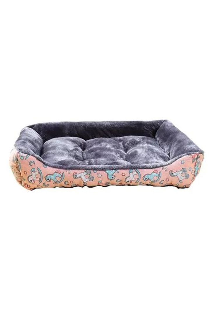 Cama ultrasuave para mascotas hasta 5 kg azul-0