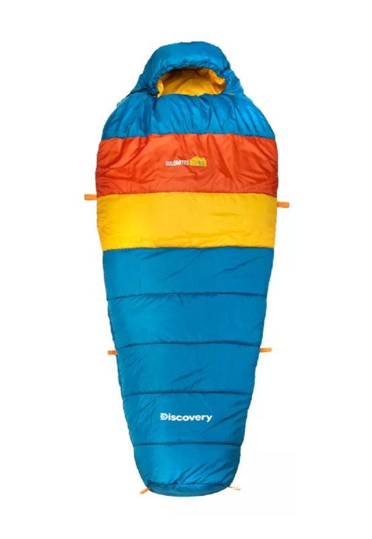Saco dormir momia Discovery Dolomites DX65 -6º a 12º azul petróleo-0