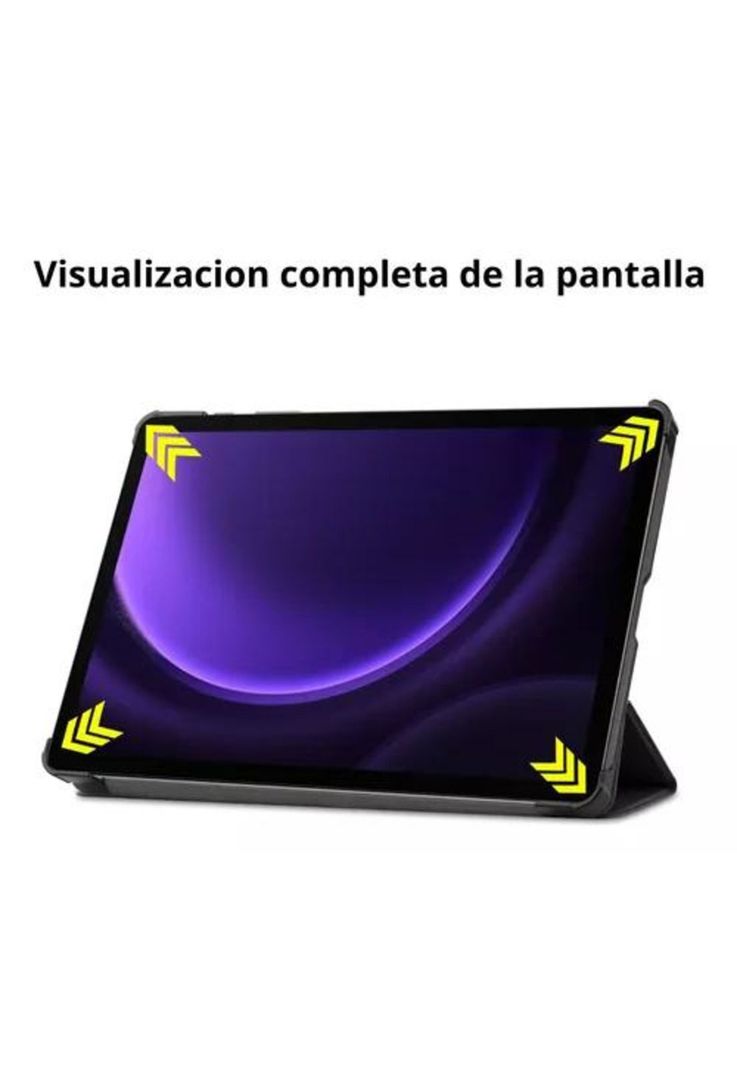 Funda carcasa para tablet Samsung S9/S9 Fe SM-X510/X710, color azul-3