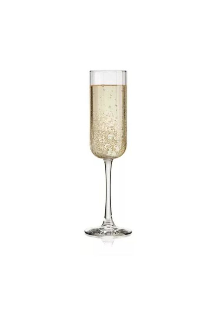 Set 4 Copas Espumante Flauta 221ml Libbey Agua-1