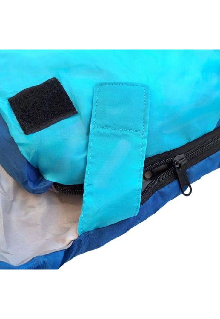 Saco de dormir ultra ligero verano Wild Travel +5º+25º 1200g azul-1