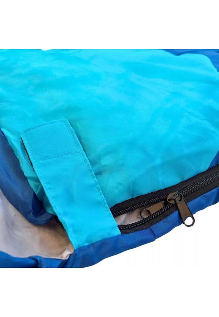 Saco de dormir ultra ligero verano Wild Travel +5º+25º 1200g azul-2