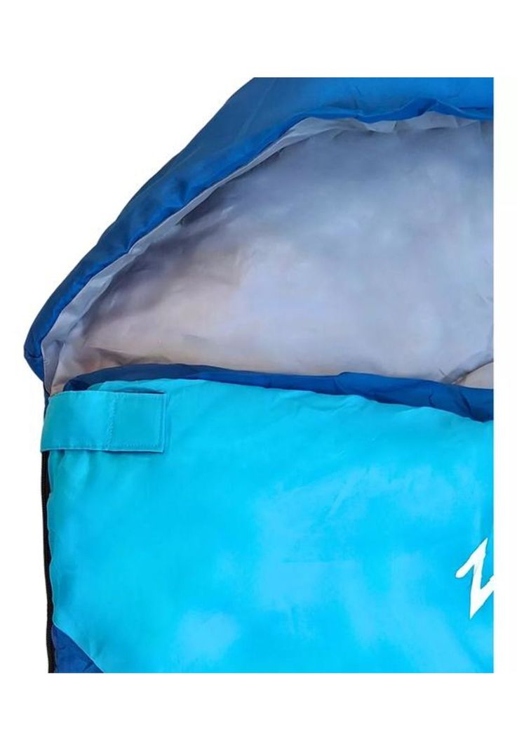 Saco de dormir ultra ligero verano Wild Travel +5º+25º 1200g azul-4