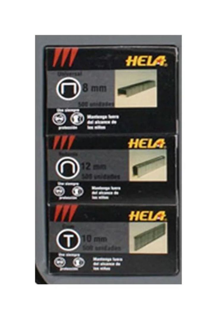 Engrapadora/clavadora YJSG-022V2 Hela, color negro-2