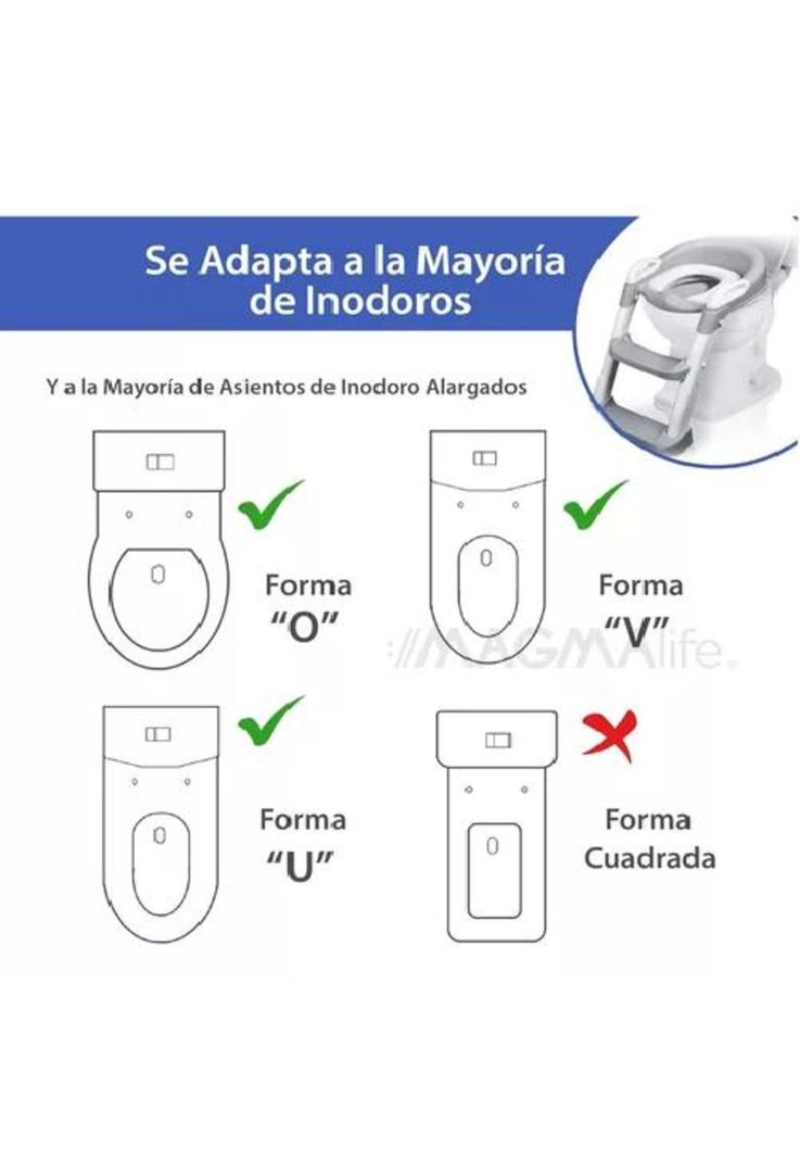 Pelela Asiento Adaptador - Escalera Inodoro WC, 3 en 1, Niños, XL-5