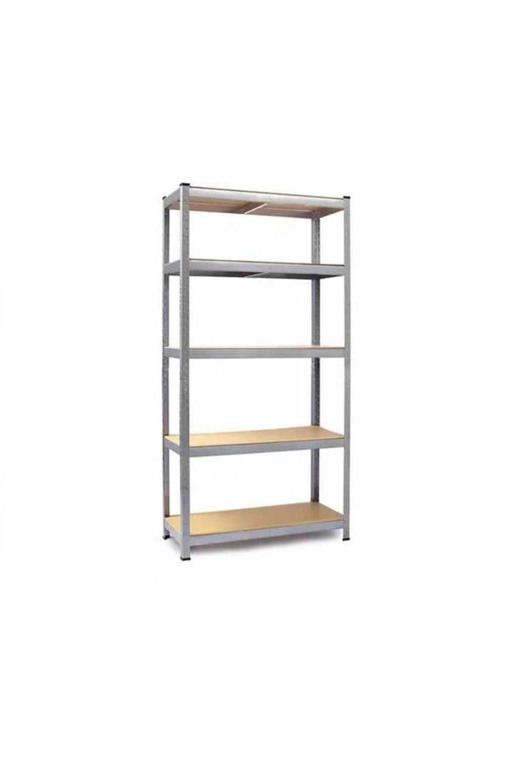 Pack 2 Repisas Industriales Estante Galvanizado Armable 180cm-0