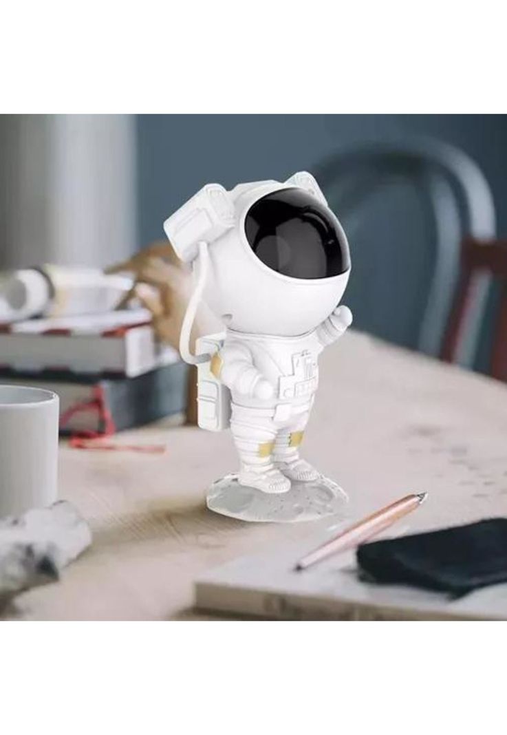 Proyector lámpara LED de galaxia, astronauta, color blanco-6