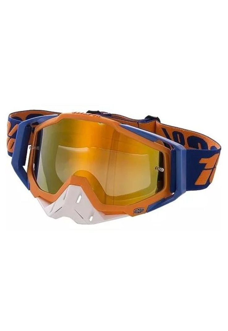 Antiparras de Motocross para Deportes Extremos - Color Azul-3
