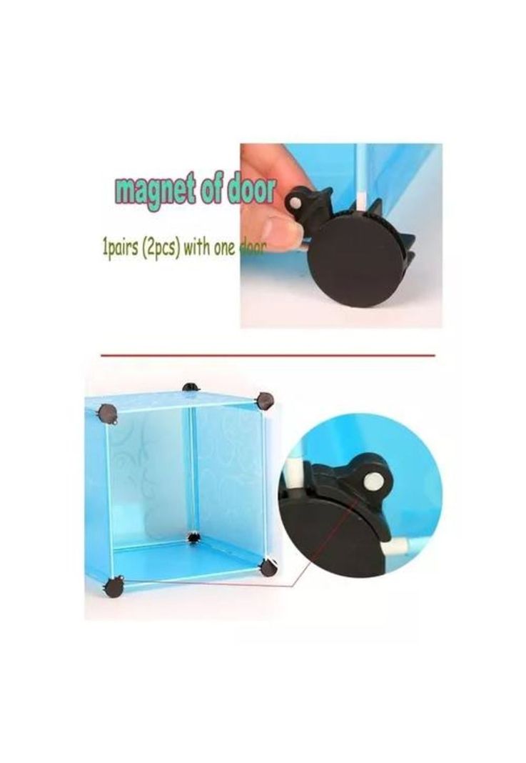 Organizador de closet 4 módulos para baño o ropero armable-6