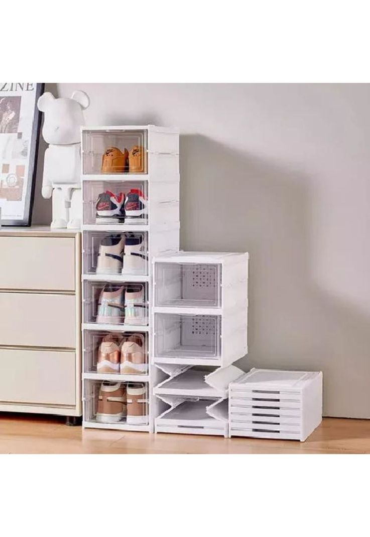 Zapatera Plegable Organizador 6 Niveles Firme-1