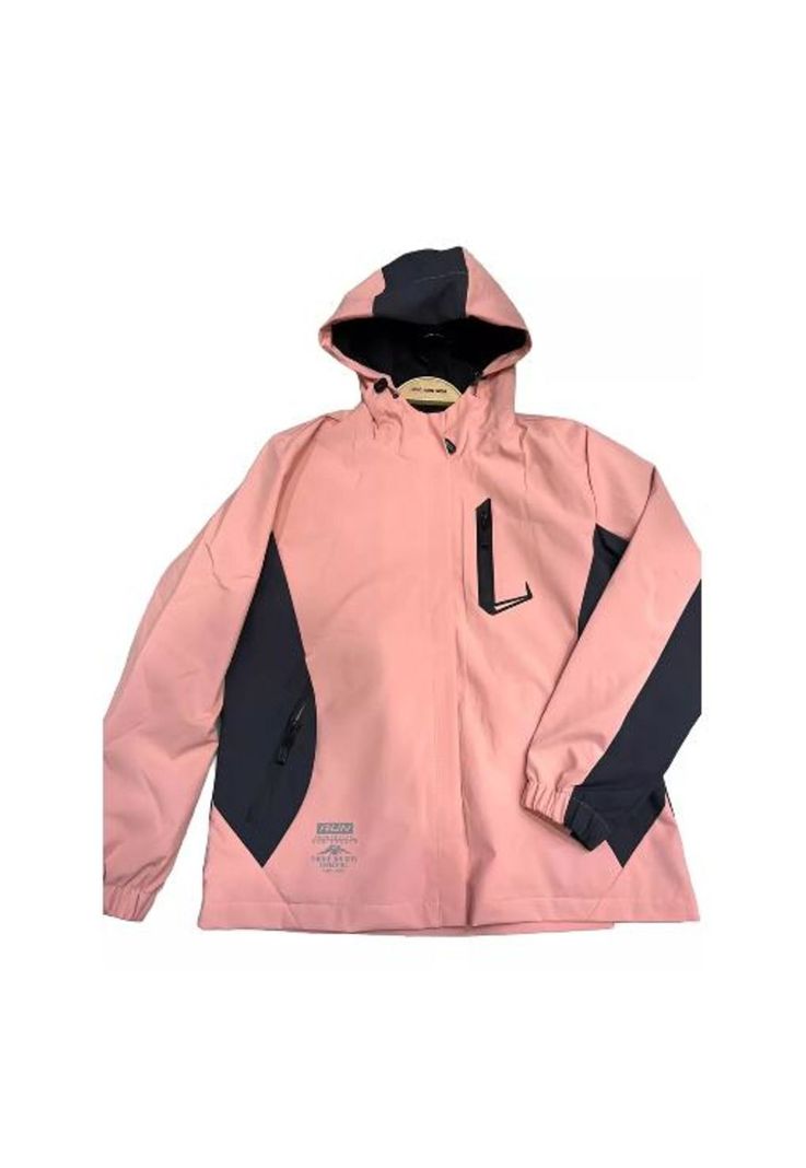 Chaqueta cortaviento deportiva ultra liviana micropolar rosa, talla XS-0