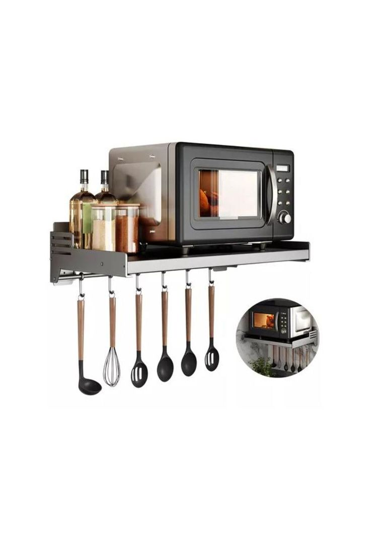 Estante Repisa Horno Microondas Rack Organizador Cocina-1