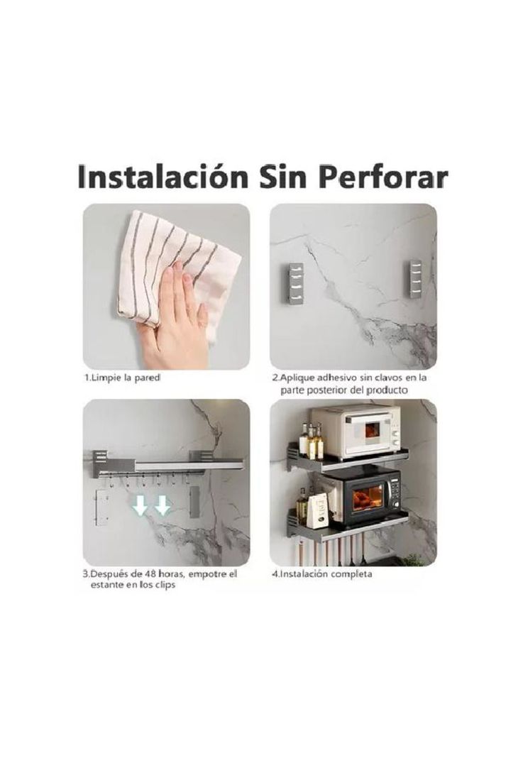 Estante Repisa Horno Microondas Rack Organizador Cocina-3