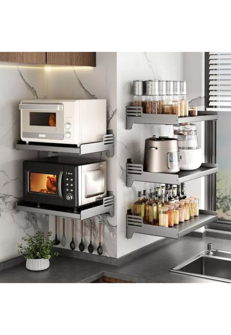 Estante Repisa Horno Microondas Rack Organizador Cocina-6