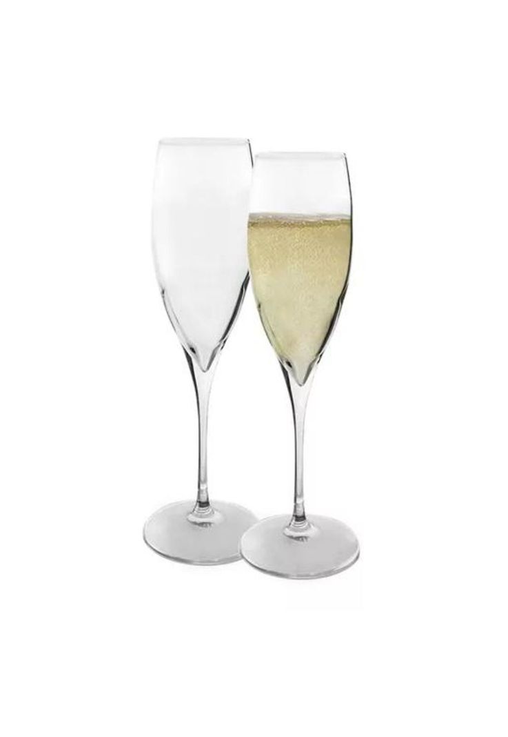 Set de 6 Copas Champagne Cristal Premium Bormioli Italia 250ml-2