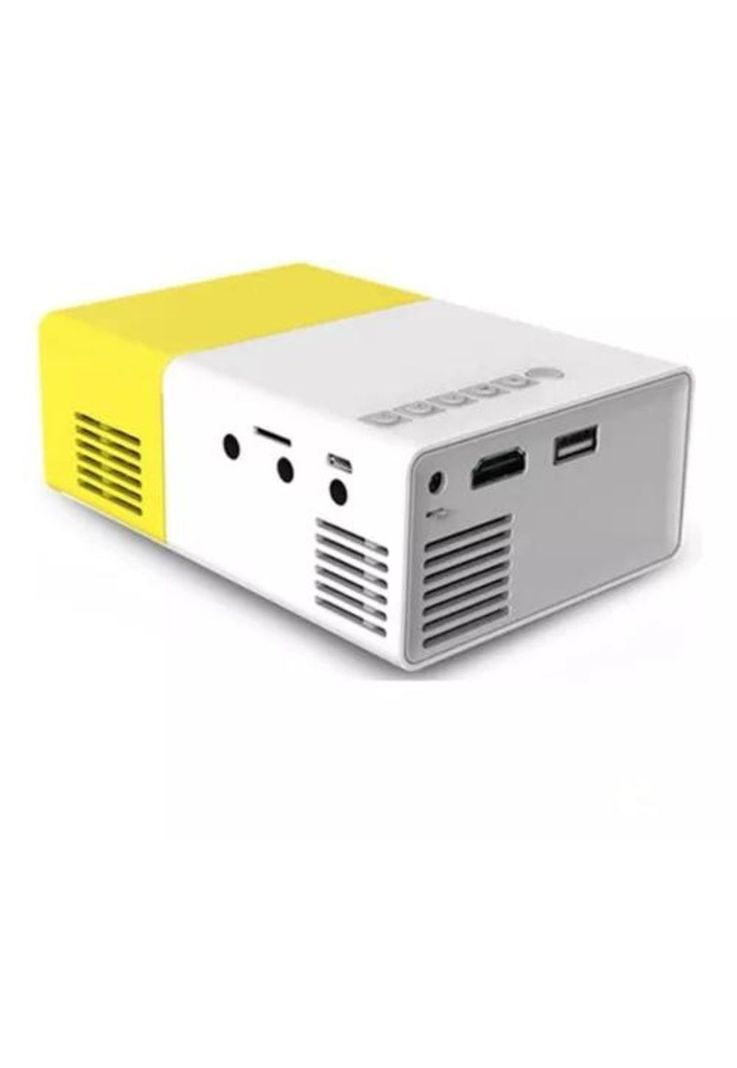 Mini proyector portátil Full HD mini projector T3 amarillo-1