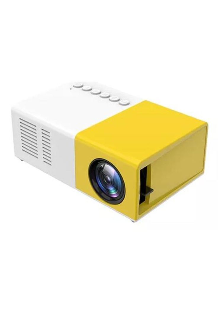 Mini proyector portátil Full HD mini projector T3 amarillo-2