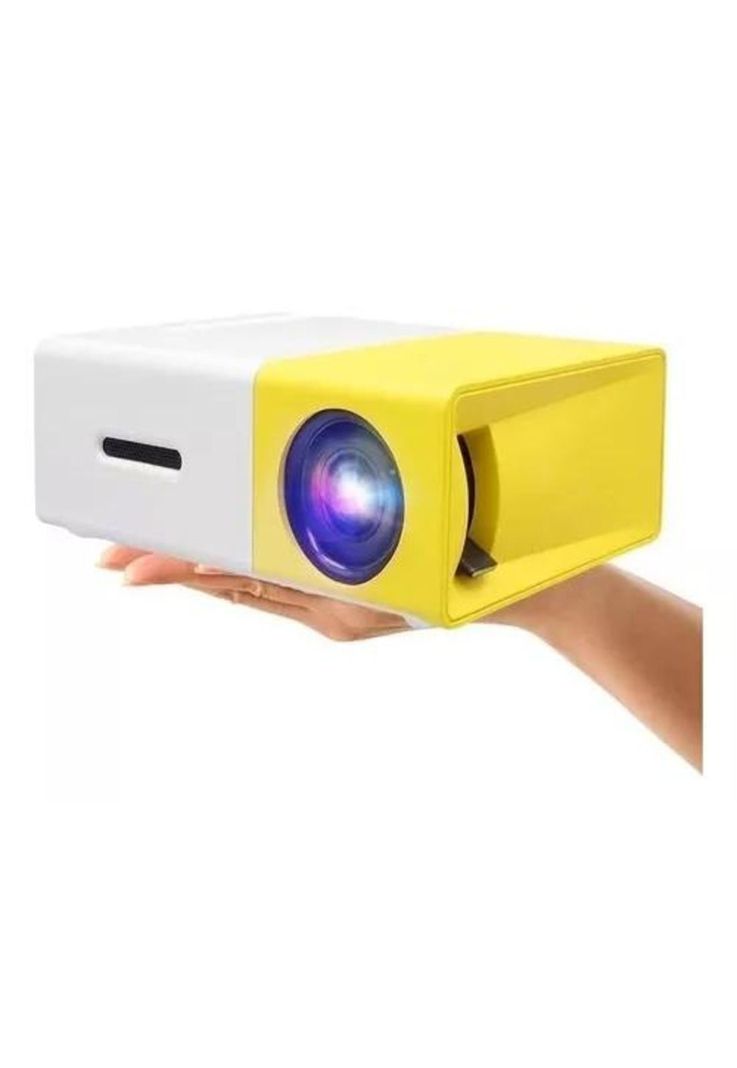 Mini proyector portátil Full HD mini projector T3 amarillo-7