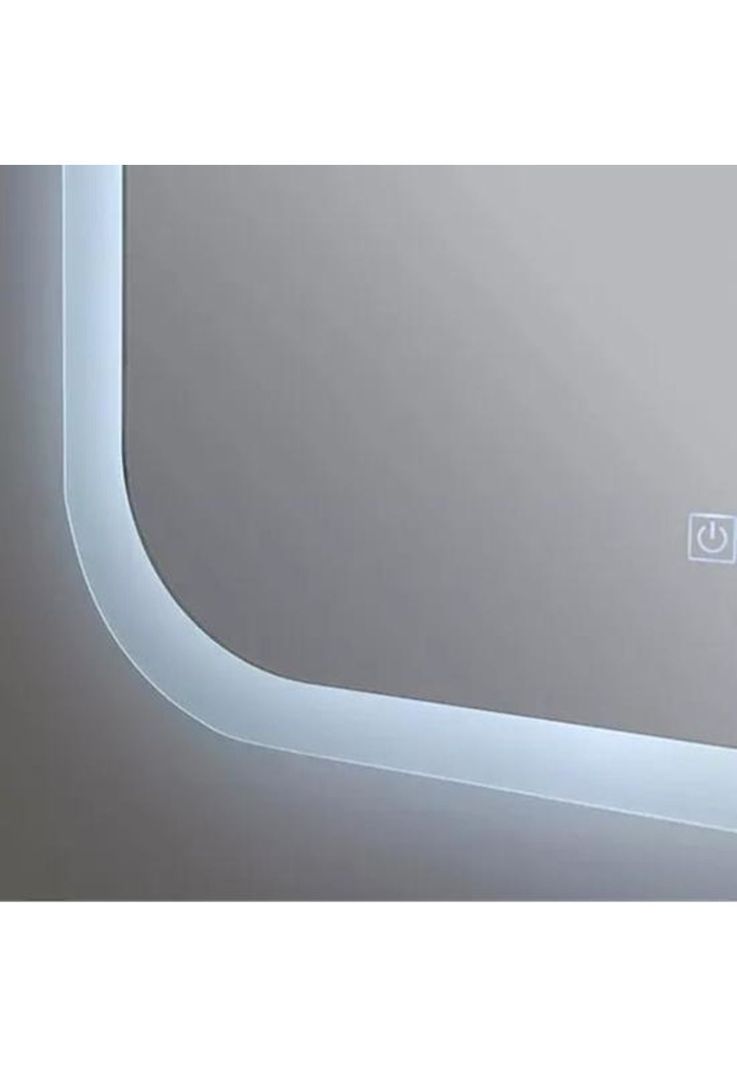 Espejo de Pared Irregular con Tres Tipos de Luces LED 80x60cm-1