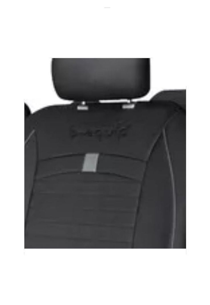 Fundas Cubreasiento B-Equip Ecocuero Universales Negro-1