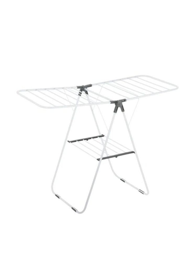 Tendedero plegable 156.5x58.5x95cm Blanco-0