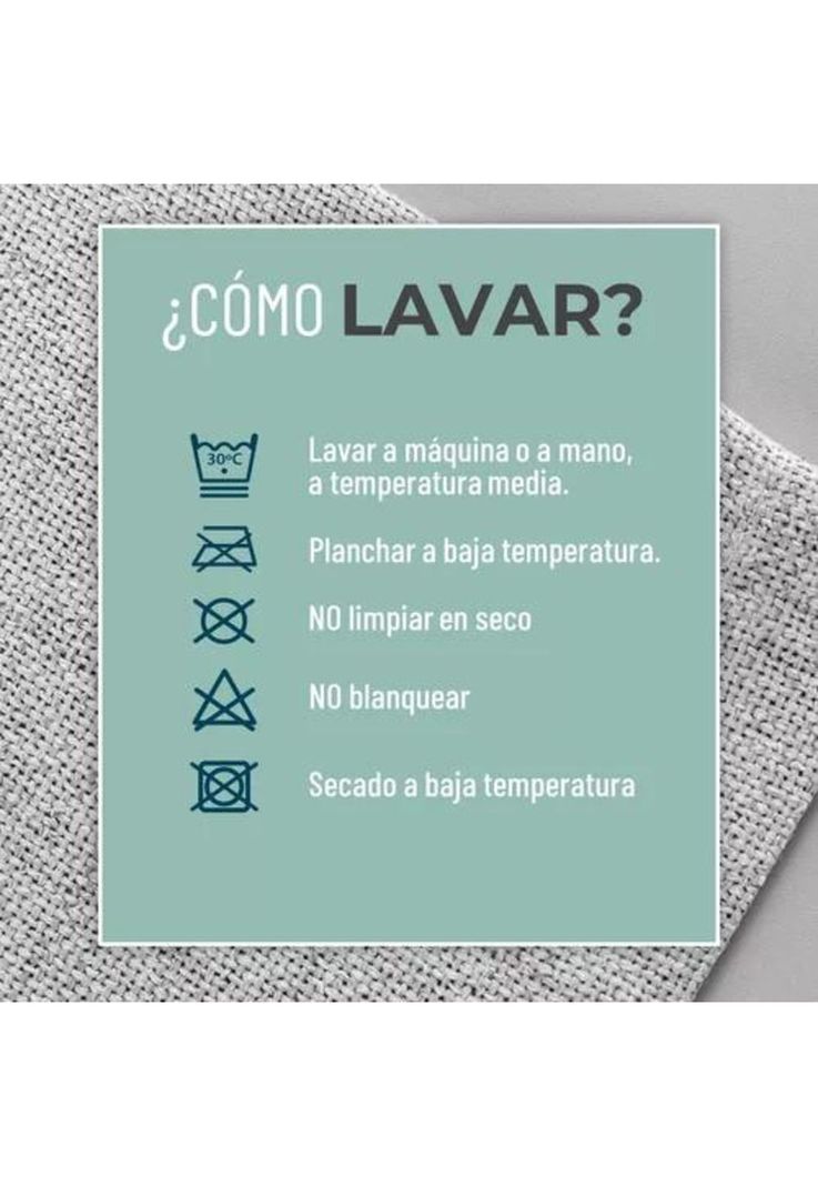 Cortina Blackout 100% 2 Paños 140x220cm Textura Lino Ivory-5