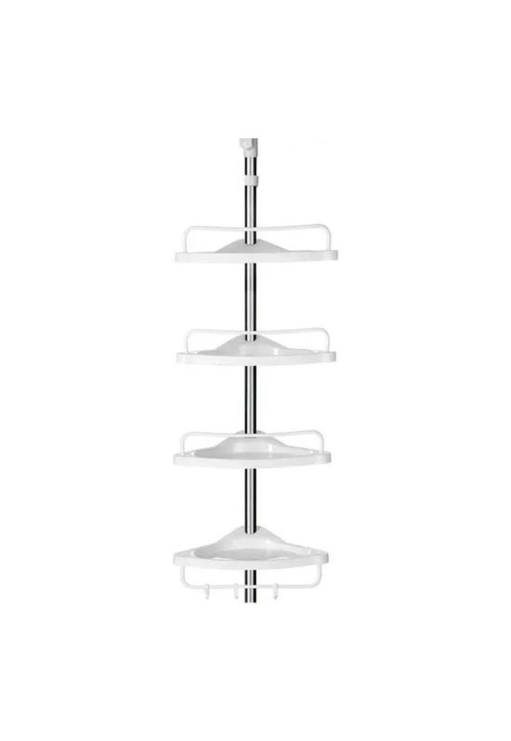 Organizador esquinero ducha baño multiuso 4 pisos ajustable-3