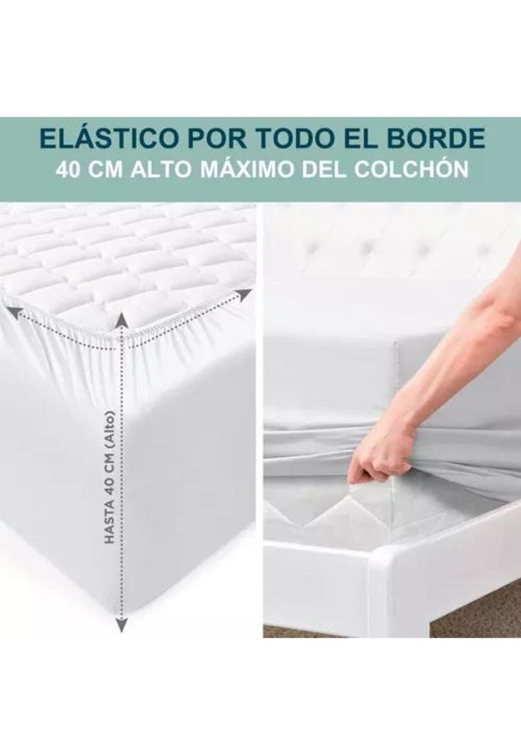 Sábanas 300 Hilos - 1.5 Plazas + Funda Almohada Color Negro-6
