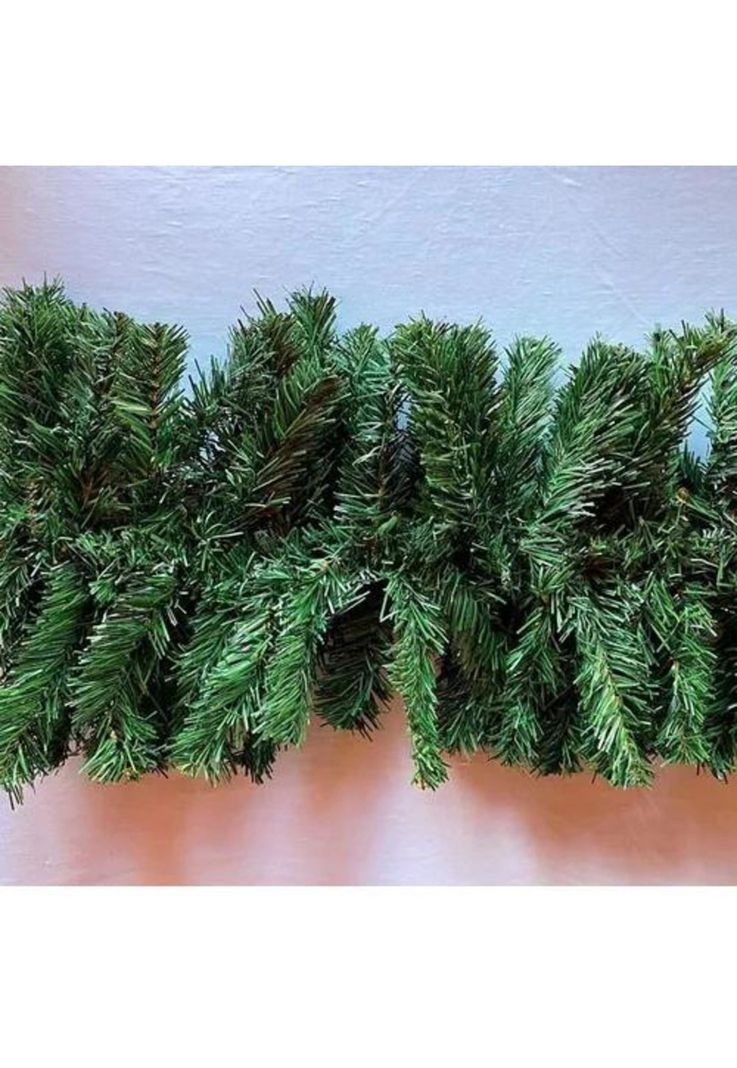 Guirnalda de Navidad abeto colgante decorativa color verde-4