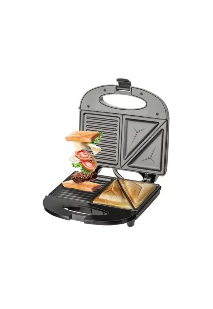 Sandwichera tostadora eléctrica triangular 2 en 1 R212-3