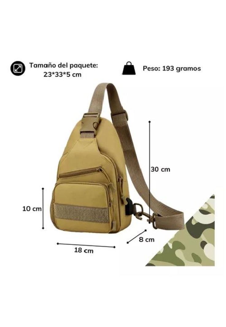Bolso táctico impermeable banano bandolero con carga USB-2