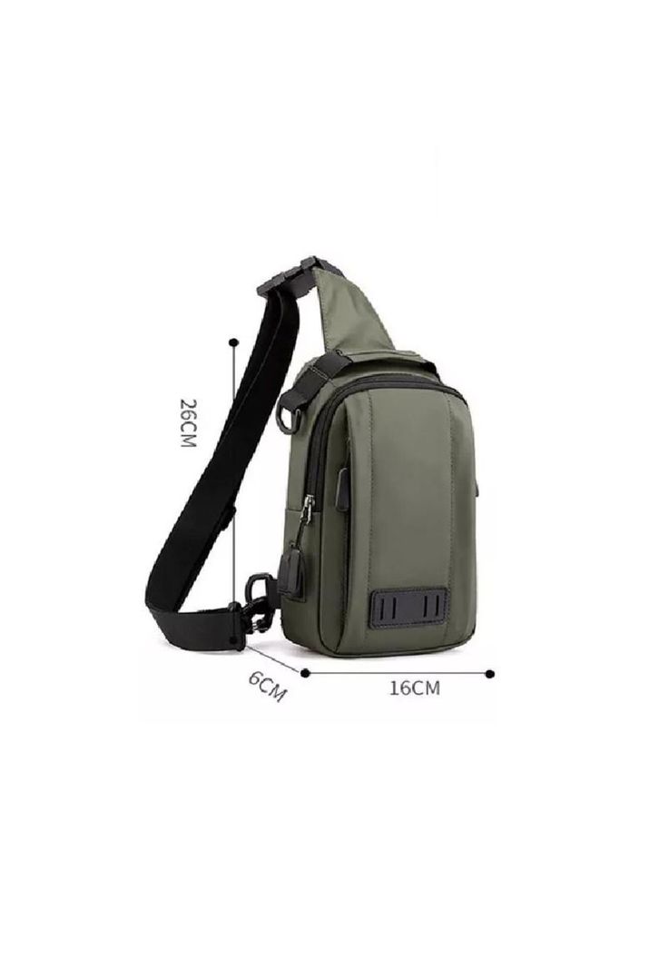 Bolso de pecho banano USB-2