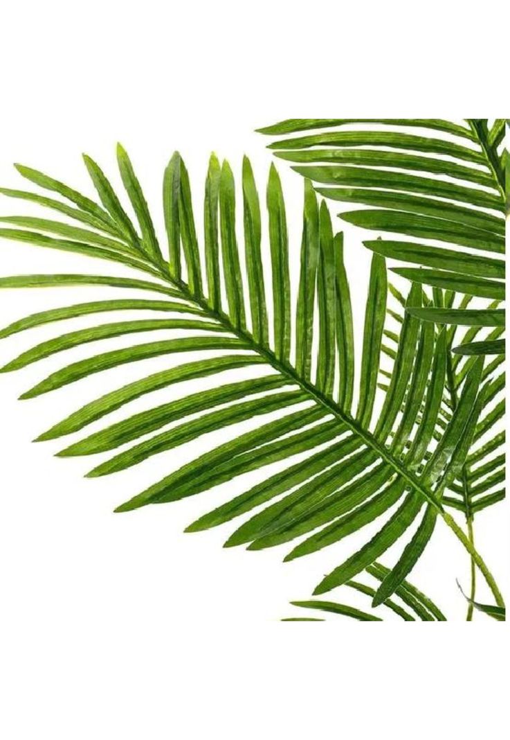 Planta Artificial Enredadera Palmera 1.1m Decoración Hogar-5