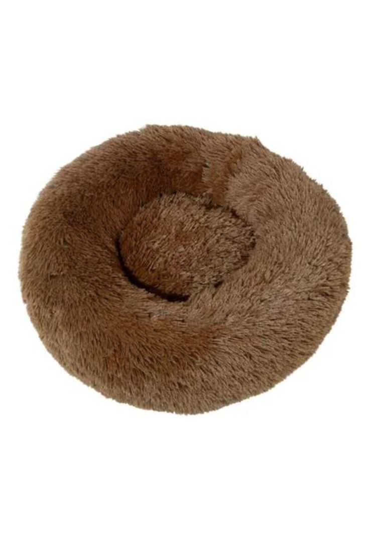 Cama para mascotas antiestrés 80 cm talla XL marrón-0