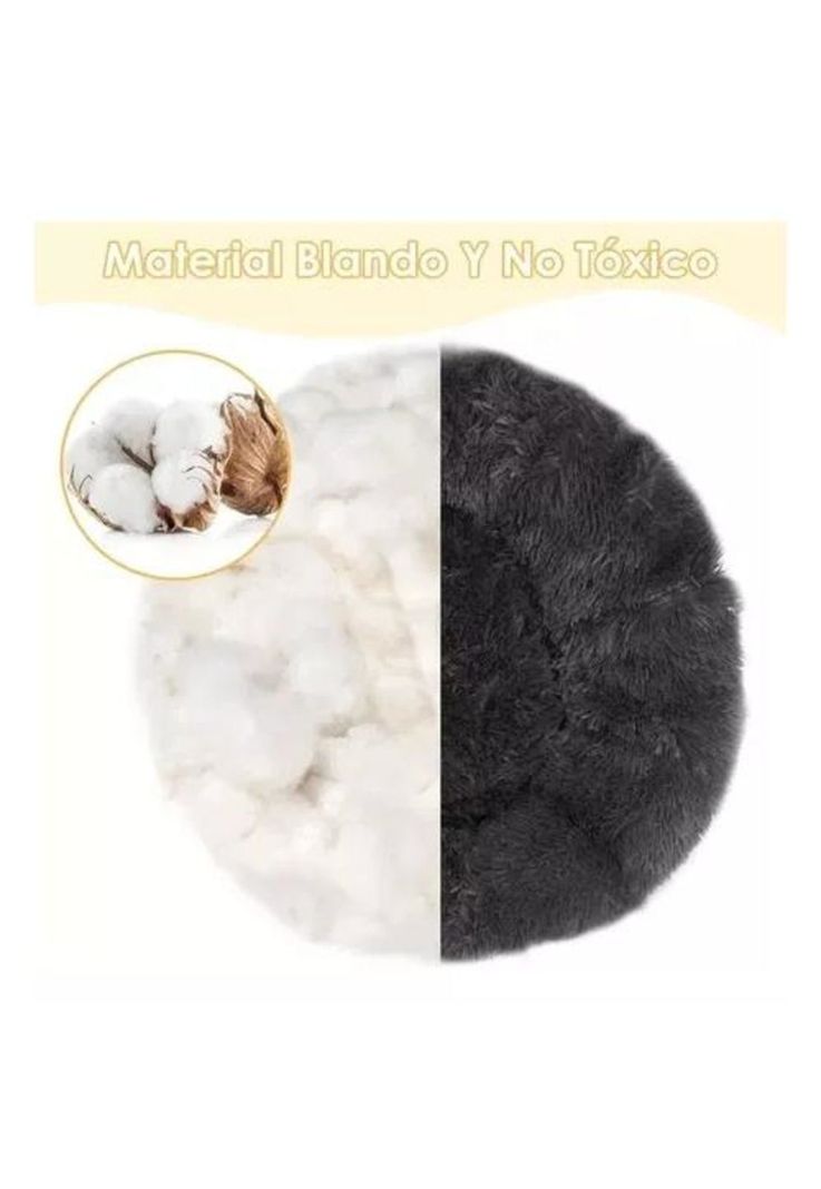 Cama para mascotas antiestrés 80 cm talla XL marrón-1