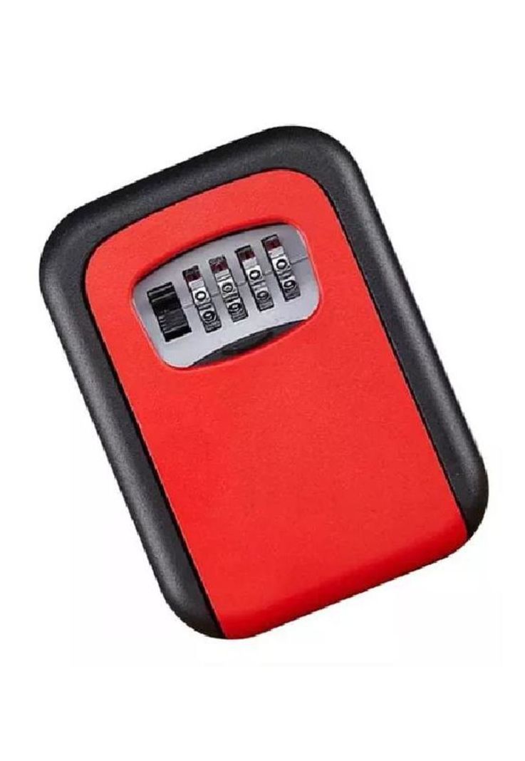 Caja de seguridad fuerte metálica para llave con clave co...-0