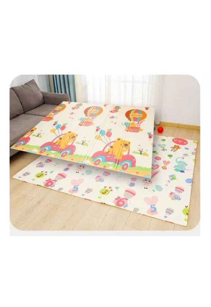Alfombra Antigolpes Niños Bebé - Plegable, 180 x 200 cm, Premium-1