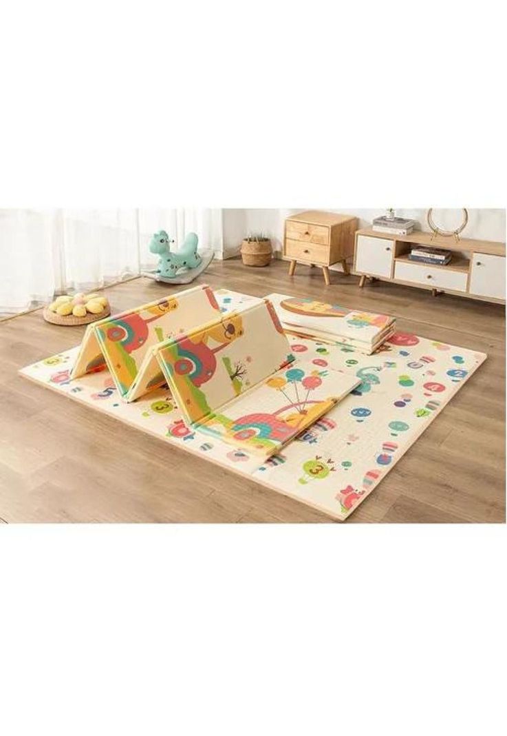 Alfombra Antigolpes Niños Bebé - Plegable, 180 x 200 cm, Premium-2