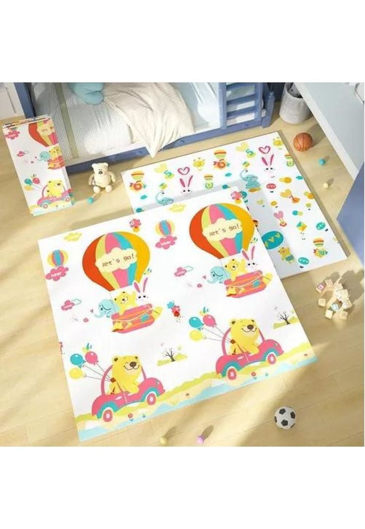 Alfombra Antigolpes Niños Bebé - Plegable, 180 x 200 cm, Premium-3