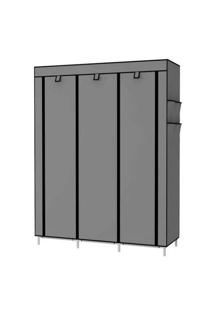 Armario closet ropero armable grande 175x45x130cm morado-1