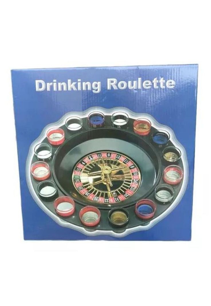Juego de ruleta casino de shots cortitos para alcohol-3