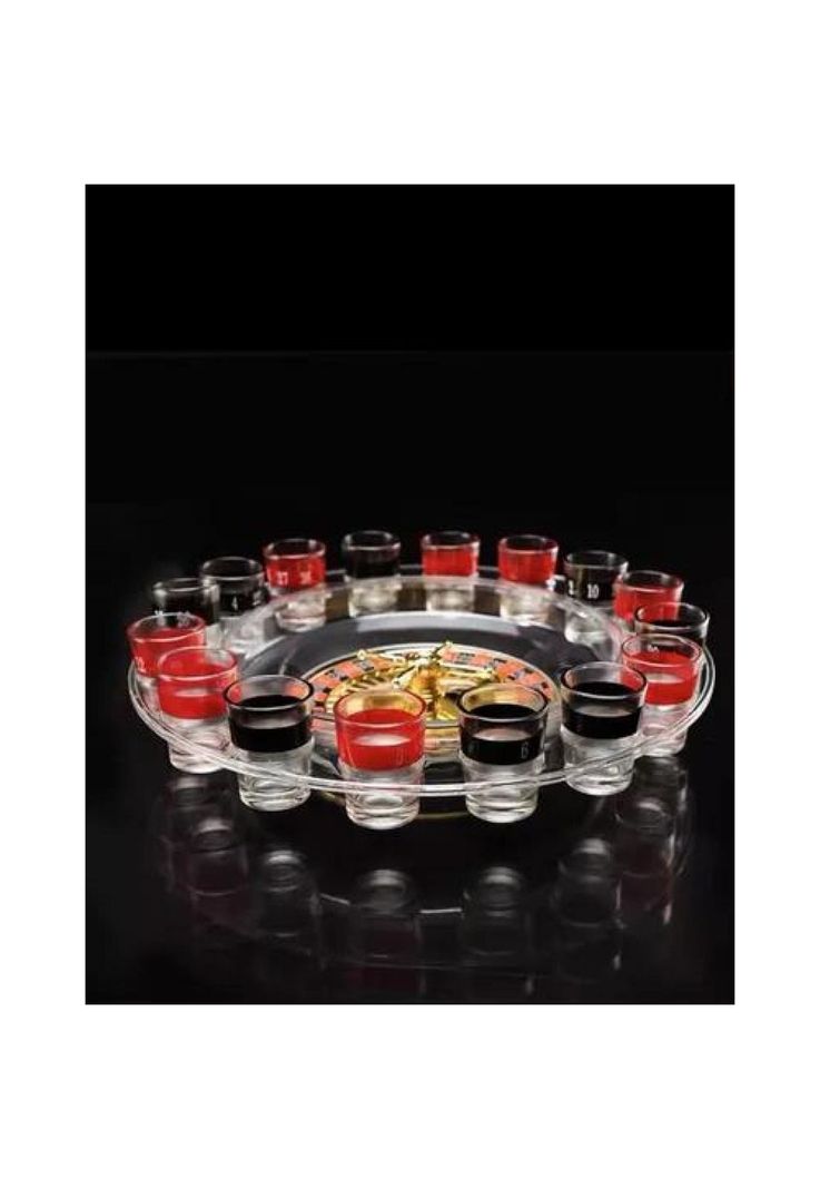 Juego de ruleta casino de shots cortitos para alcohol-4